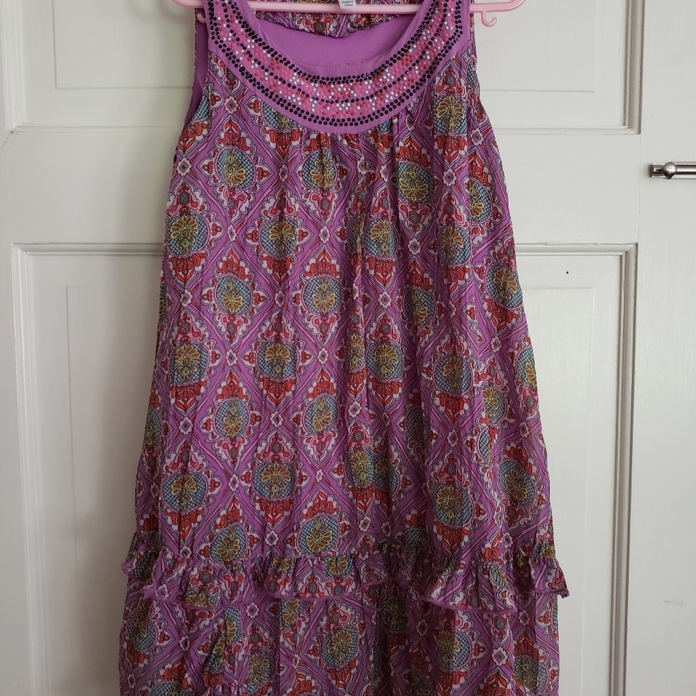 Purple dress